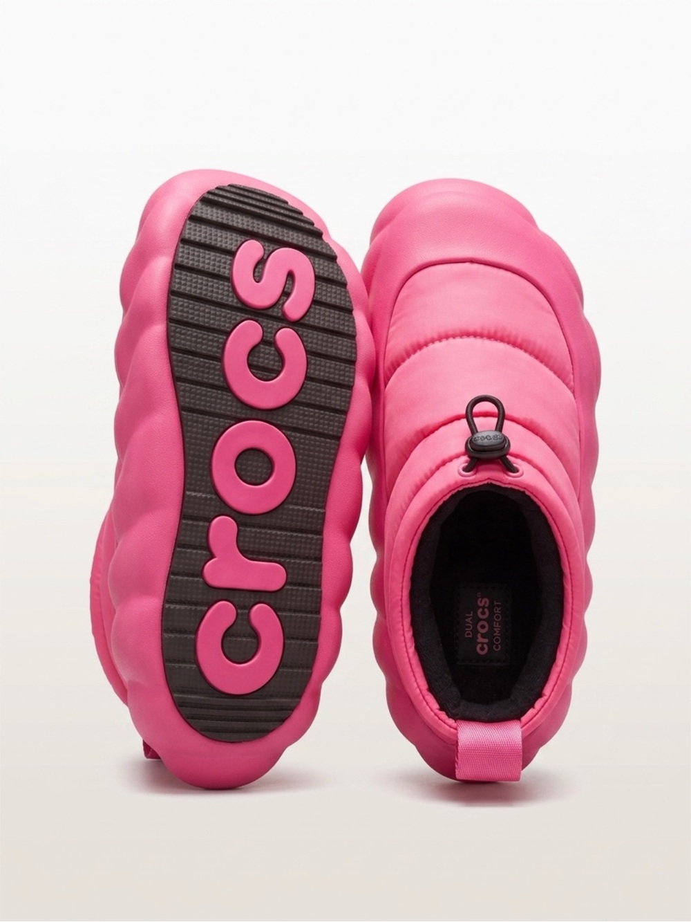 CROCS Bubble Pink Puffer Boot
